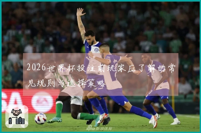 2026世界杯投注前玩家应了解的常见规则与选择策略