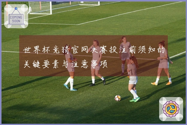 世界杯竞猜官网决赛投注前须知的关键要素与注意事项