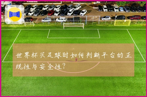 世界杯买足球时如何判断平台的正规性与安全性？